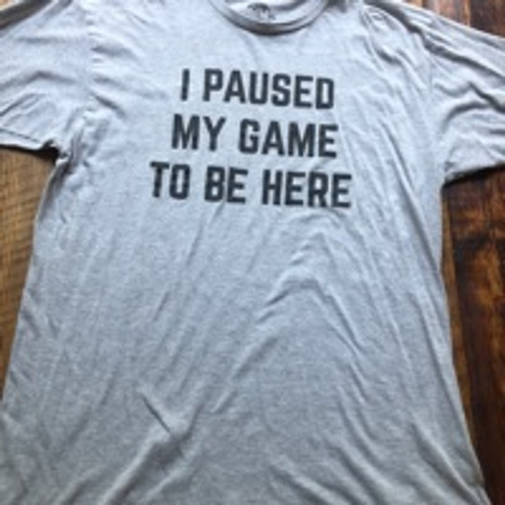 Men's Ann Arbor T-Shirt Company Gray Graphic Tee XL